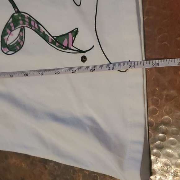 Ruby Rd. Long Sleeve Holiday Skater with Bag Graphic Long Sleeve Sz. L Top Tunic - Picture 10 of 10